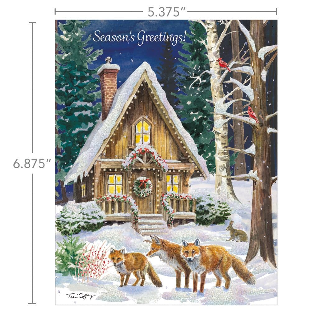 Winter Retreat Boxed Christmas Cards Fifth Alternate Image
