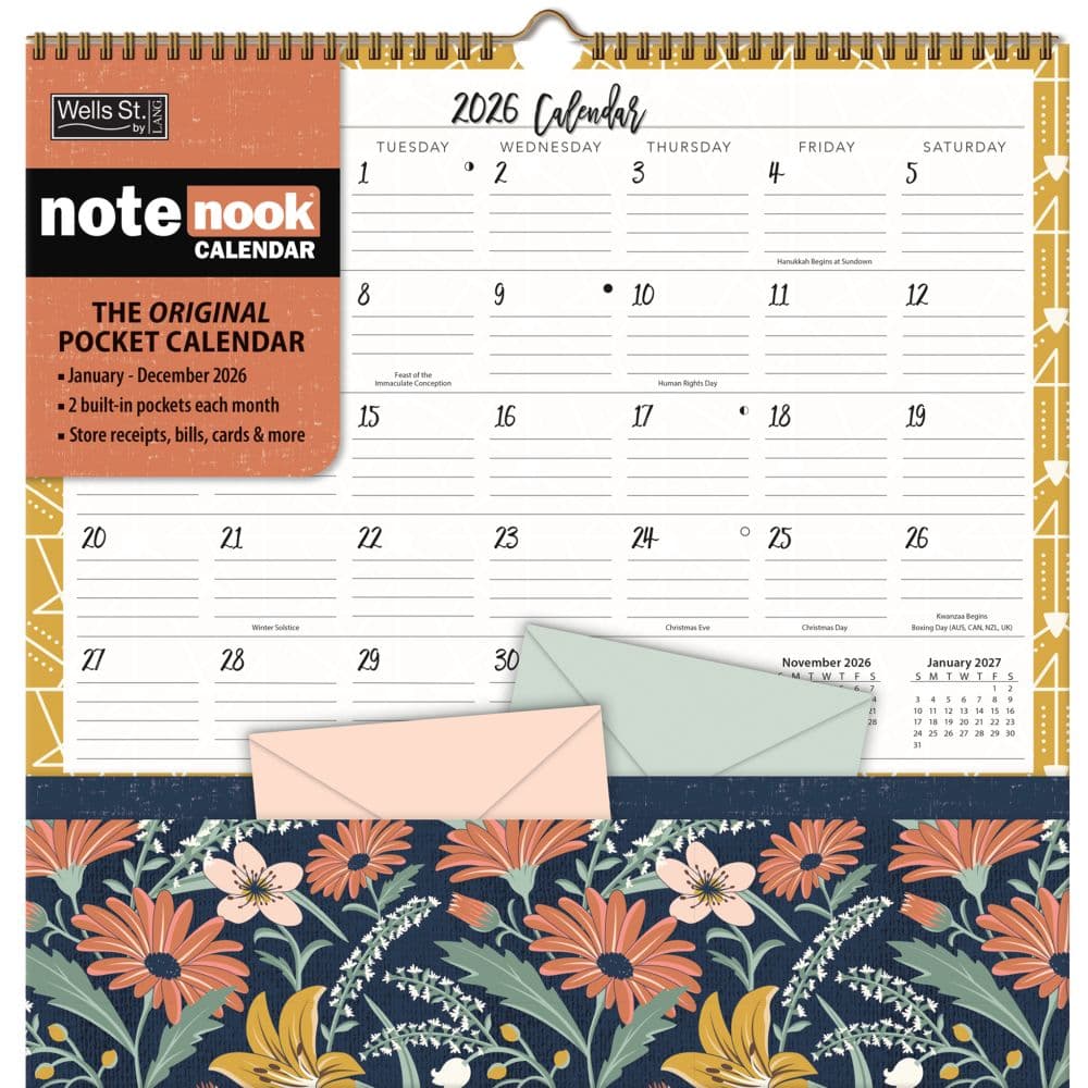 Flora and Fauna 2026 Note Nook_Main Image