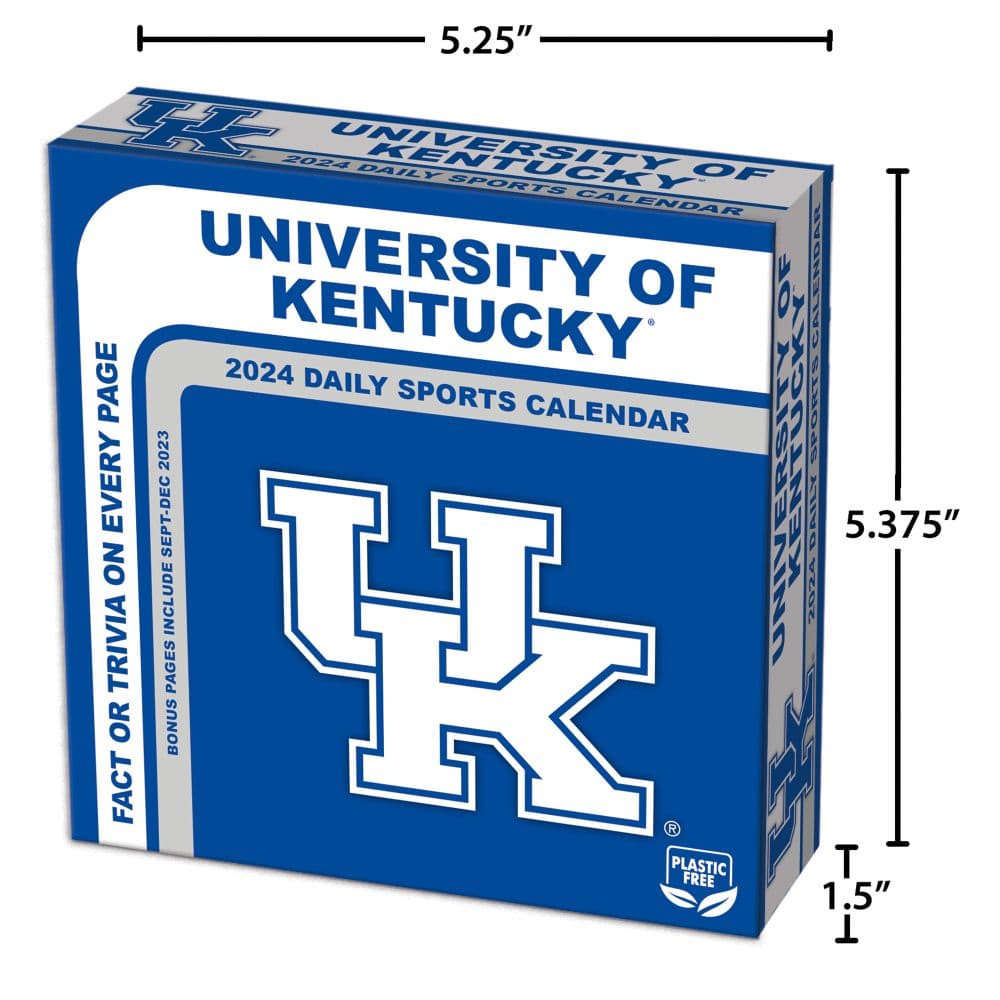 Kentucky Wildcats 2024 Desk Calendar Seventh Alternate Image width=&quot;1000&quot; height=&quot;1000&quot;