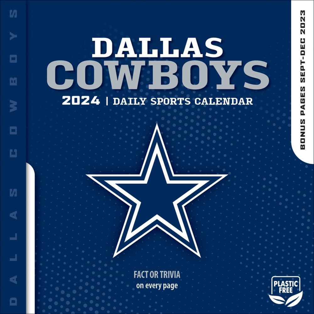 NFL Dallas Cowboys 2024 Desk Calendar First Alternate Image width=&quot;1000&quot; height=&quot;1000&quot;
