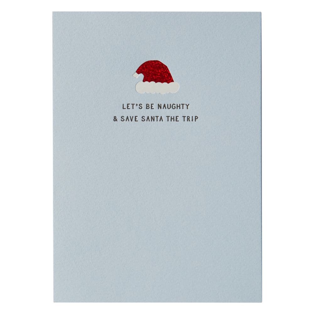Lets Be Naughty Christmas Card  First Alternate Image width=&quot;1000&quot; height=&quot;1000&quot;