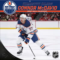 image NHL Edmonton Oilers Connor McDavid 2027 Wall Calendar