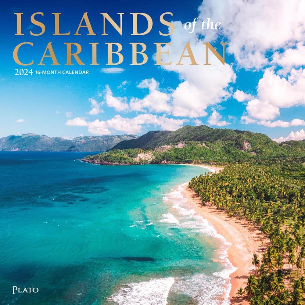 Islands Of The Caribbean 2024 Wall Calendar Main Product Image width=&quot;1000&quot; height=&quot;1000&quot;