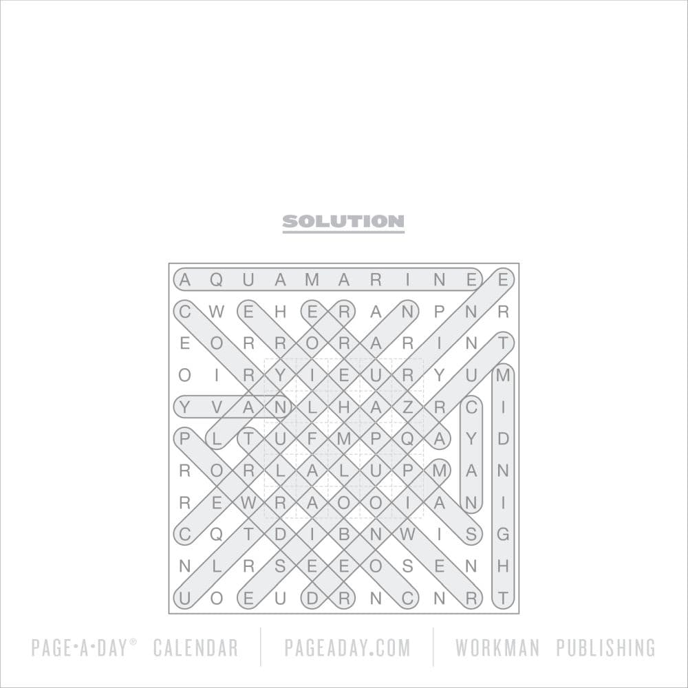 Brainpower Puzzles 2027 Page-A-Day Desk Calendar Fourth Alternate Image