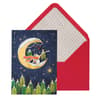 image Penguin on Moon Christmas Card Main Product Image width=&quot;1000&quot; height=&quot;1000&quot;