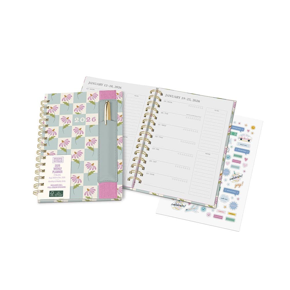 Coneflower Corner Oliver 2026 Planner Third Alternate Image
