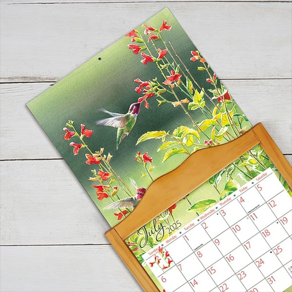 Hummingbirds by Susan Bourdet 2025 Wall Calendar Fifth Alternate Image width=&quot;1000&quot; height=&quot;1000&quot;