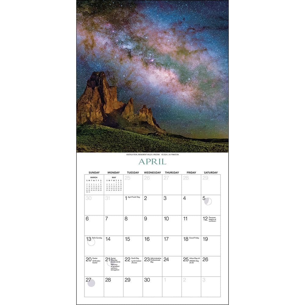 Galaxy of Stars 2025 Mini Wall Calendar Third Alternate Image width=&quot;1000&quot; height=&quot;1000&quot;