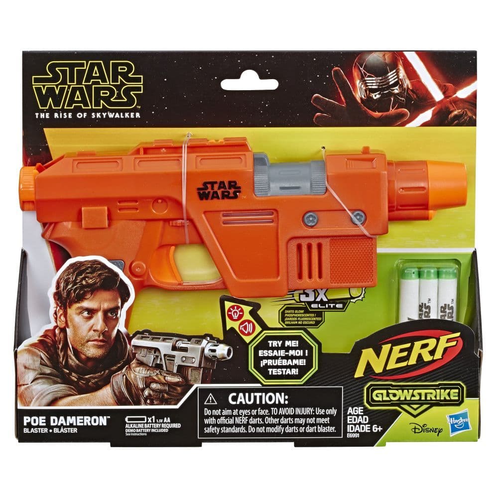 Star Wars Episode 9 Poe Dameron Glowstrike Nerf Blaster Alternate Image 1