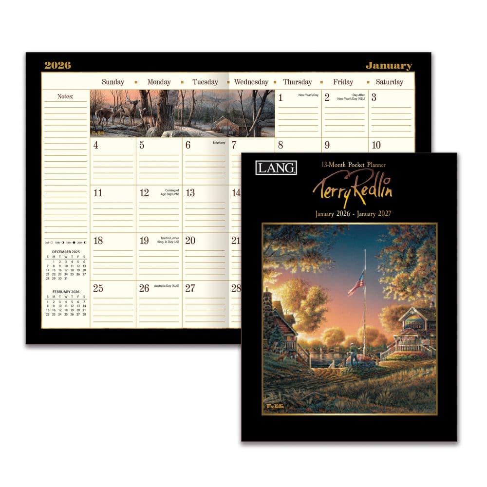 Terry Redlin Monthly 2026 Pocket Planner_ALT4