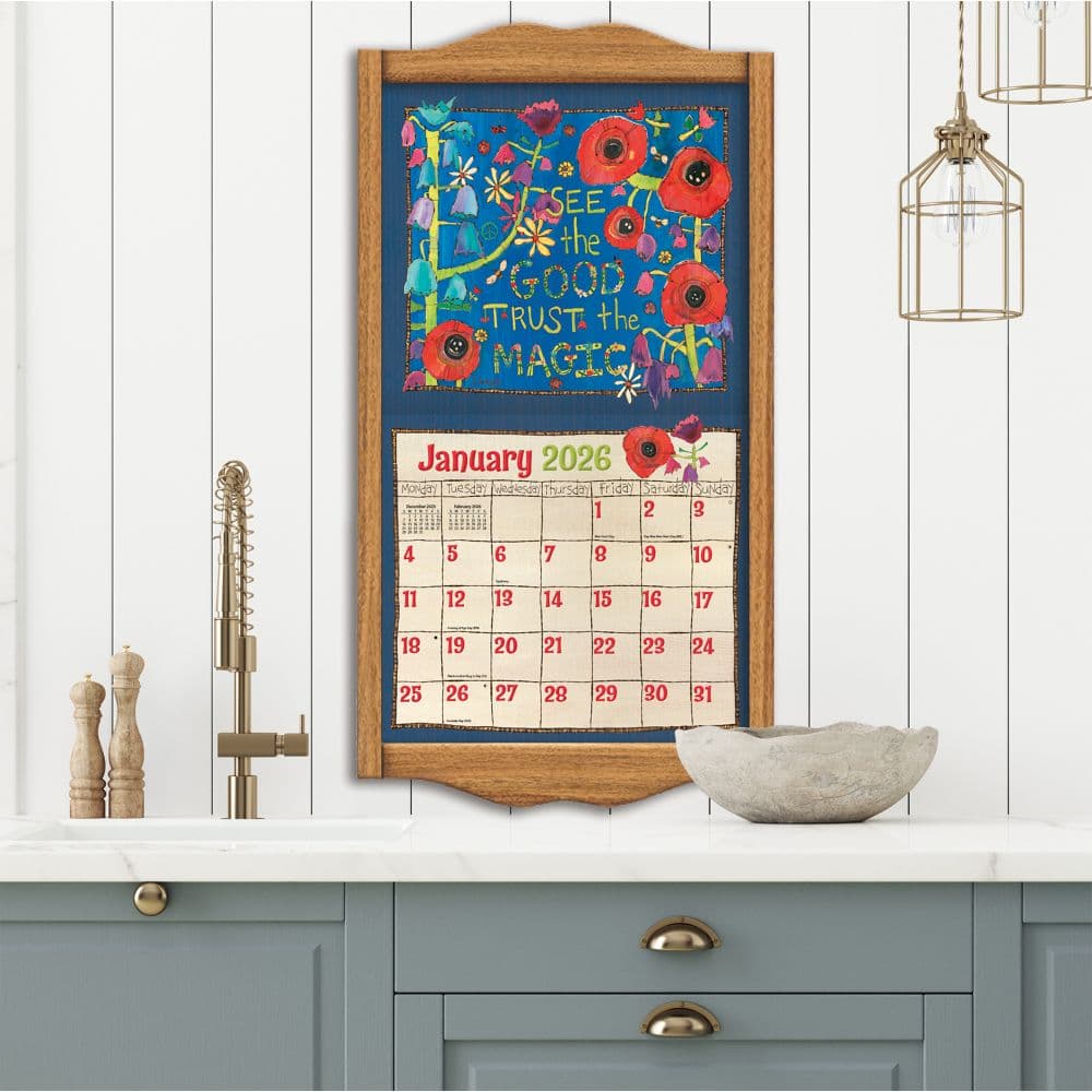 Painted Peace 2026 Wall Calendar by Stephanie Burgess_ALT5