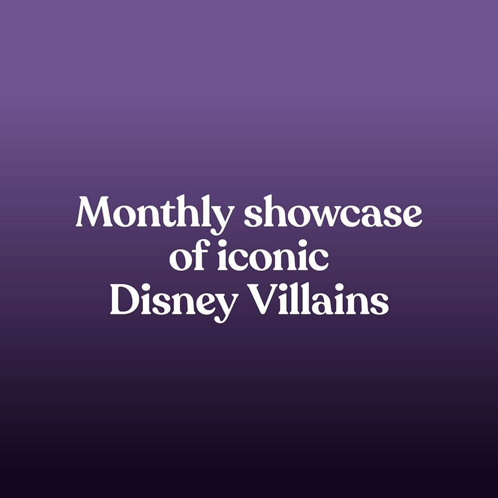 Disney Villains 2024 Wall Calendar