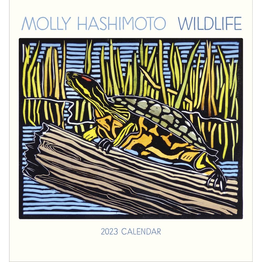 Pomegranate Molly Hashimoto Wildlife 2023 Mini Wall Calendar