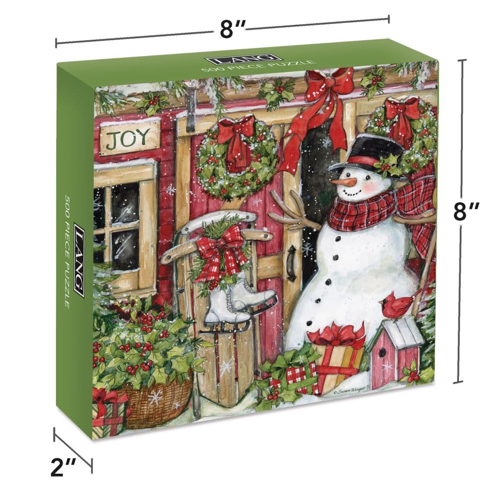 Frosty Welcome Luxe 500 Piece Puzzle Third Alternate Image