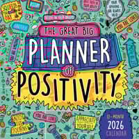 image Great Big Positivity 2026 Wall Calendar_Main Image