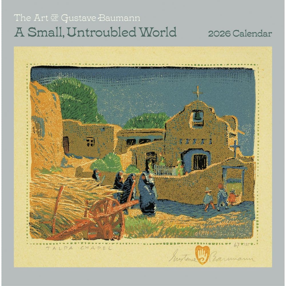 Gustave Baumann 2026 Wall Calendar Main Image
