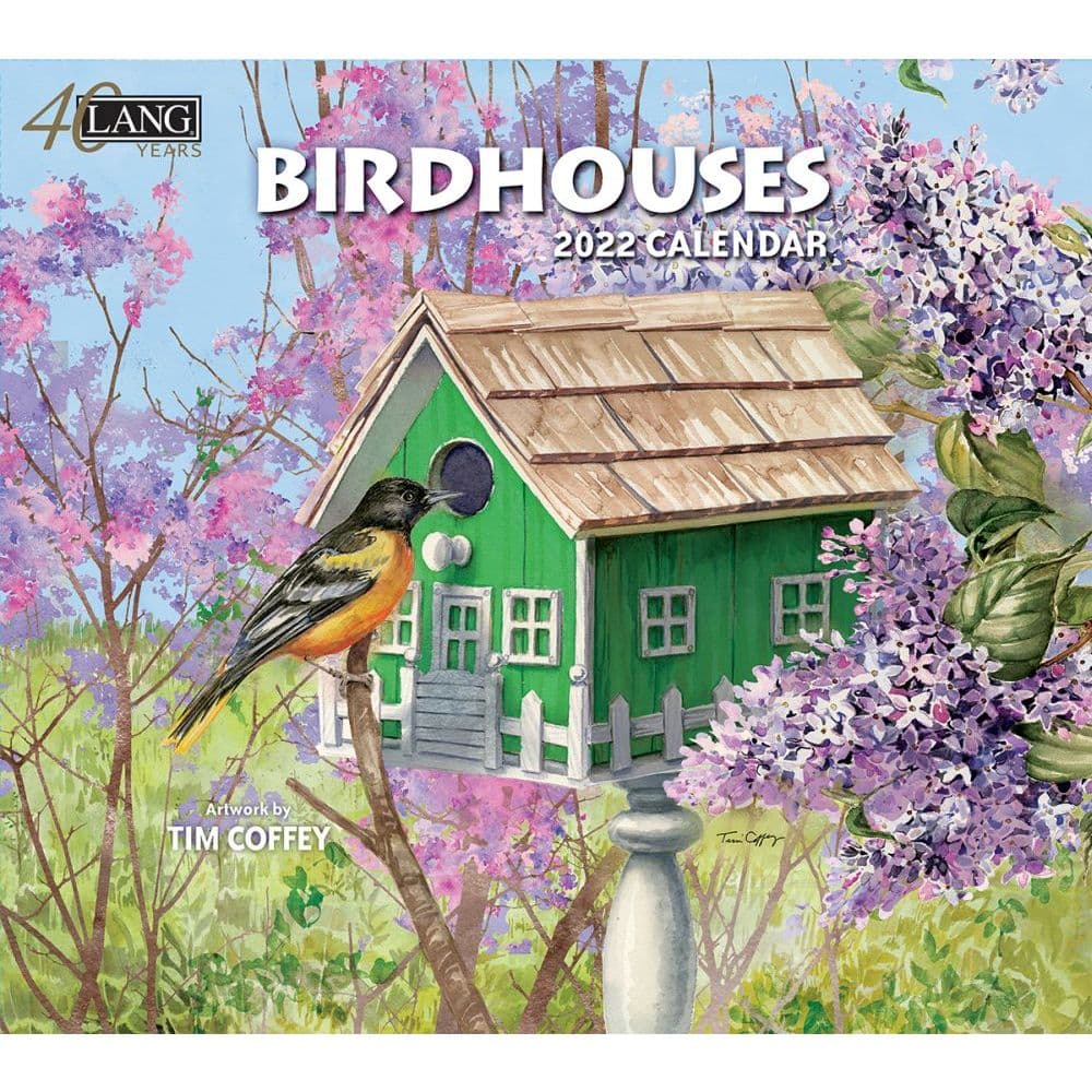 Birdhouses 2022 Wall Calendar