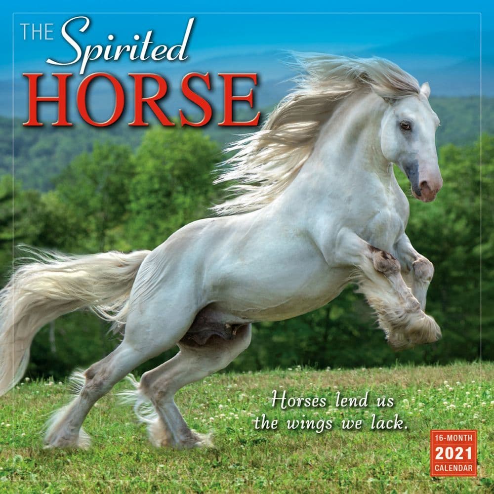 The Spirited Horse Wall Calendar