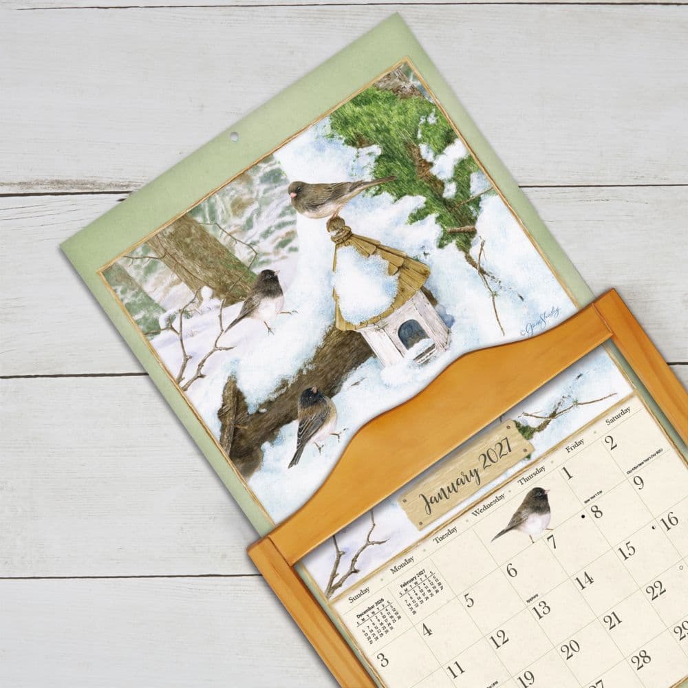 Birds in the Garden 2027 Wall Calendar by Jane Shasky Fifth Alternate Image