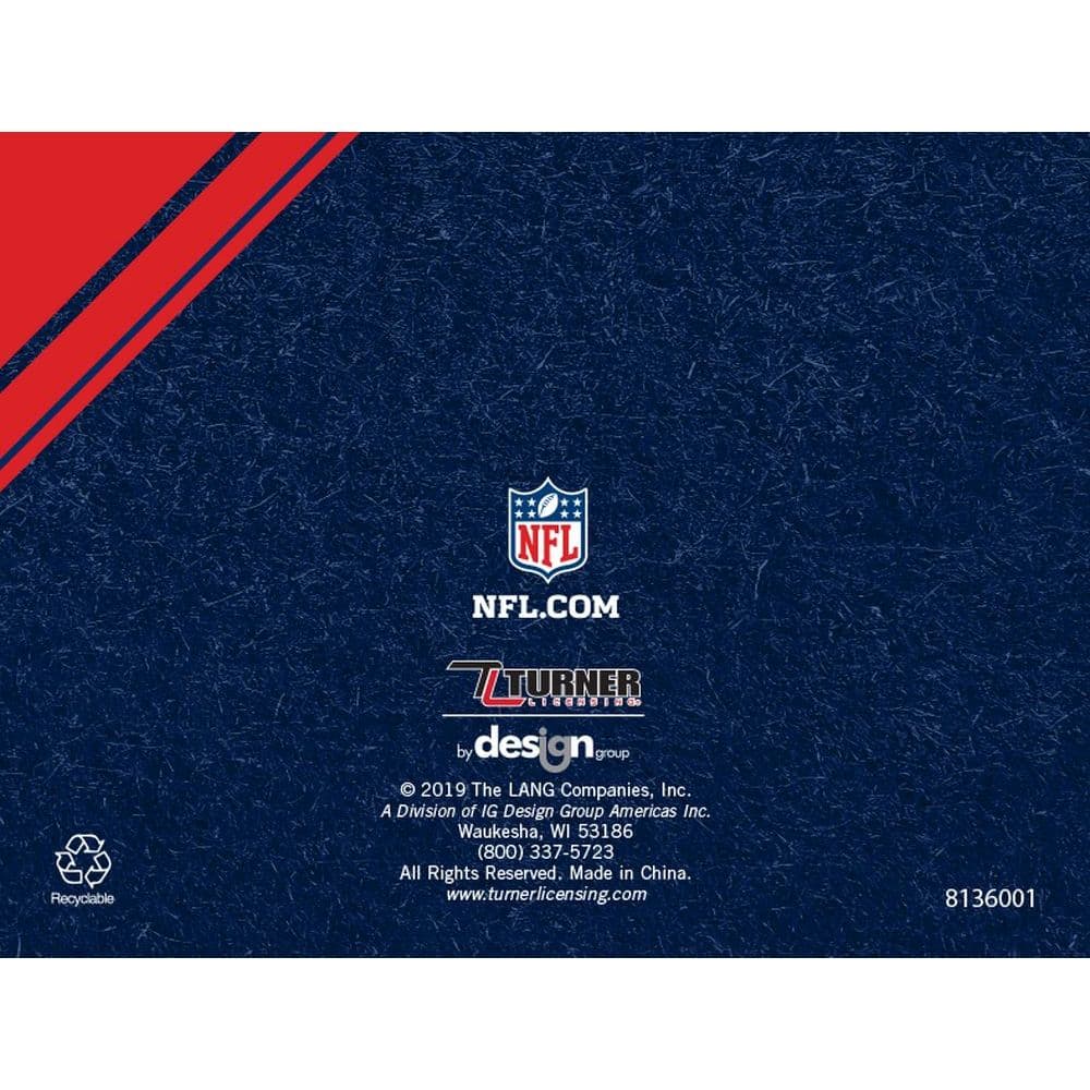 NFL New England Patriots Boxed Note Cards Alternate Image 4