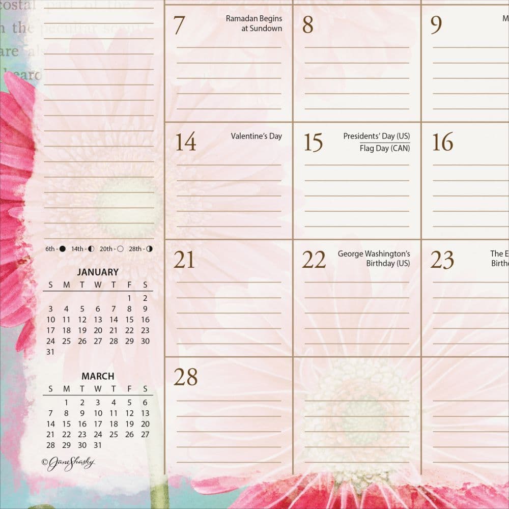 Butterflies 2027 Desk Pad Calendar Second Alternate Image