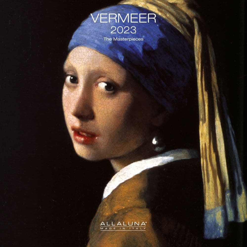 Johannes Vermeer 2023 Wall Calendar