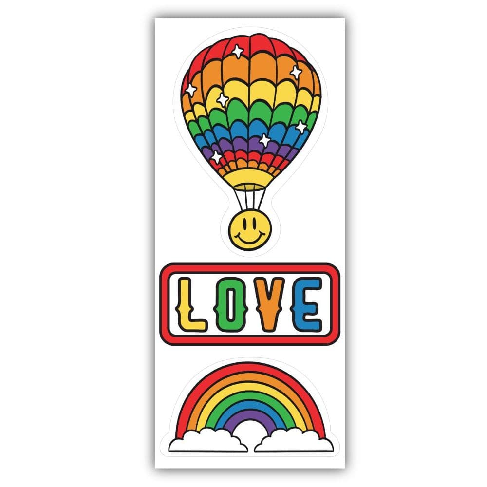Rainbow Decal Sticker Set Main Image