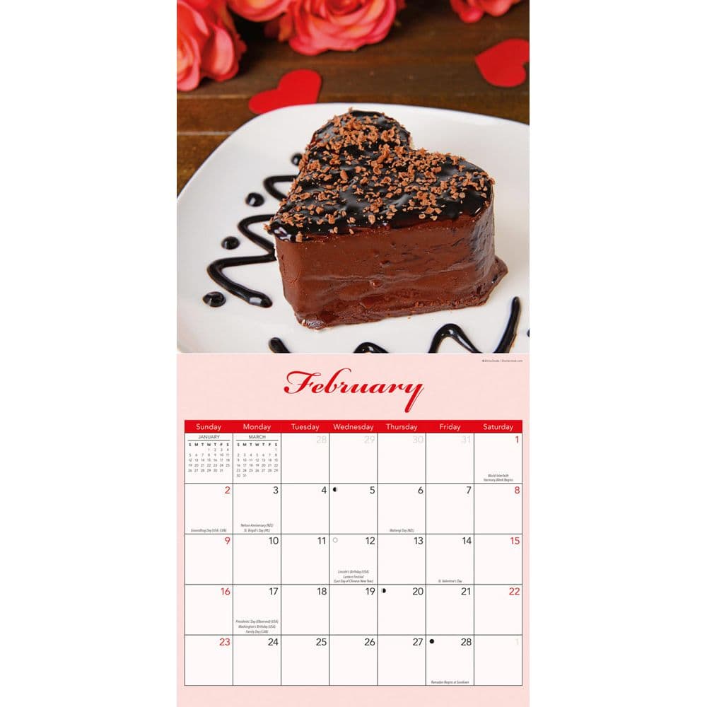 Chocolate 2025 Wall Calendar Second Alternate Image width=&quot;1000&quot; height=&quot;1000&quot;