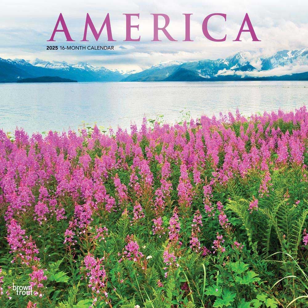 America 2025 Wall Calendar - Calendars.com