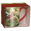 image December Dawn Cardinal 14-oz. Mug w/ Decorative Box by Rosemary Millette Third Alternate Image width=&quot;1000&quot; height=&quot;1000&quot;