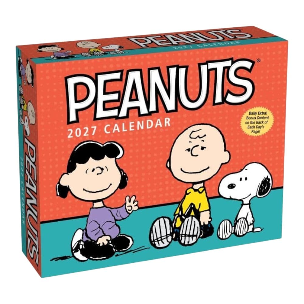 image Peanuts 2027 Desk Calendar Main Product Image