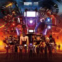 image Skibidi Toilet 2026 Wall Calendar Main Product Image