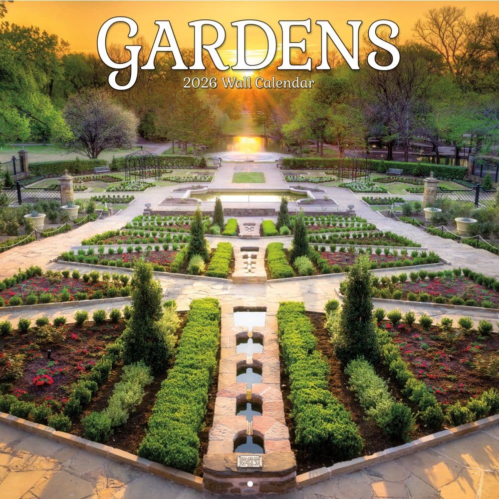 Gardens 2026 Wall Calendar_Main Image