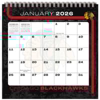 image NHL Chicago Blackhawks 2026 Easel Desk Calendar