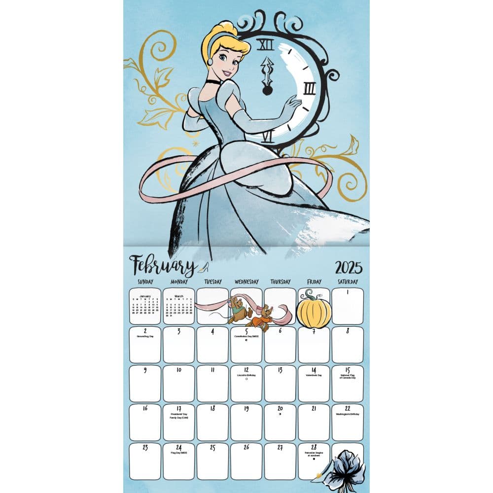 Disney Princess 2025 Wall Calendar Second Alternate Image width=&quot;1000&quot; height=&quot;1000&quot;