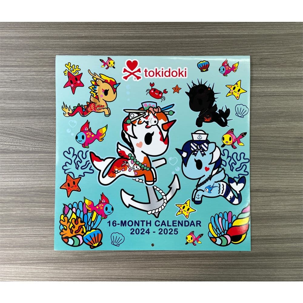 Tokidoki Mermicorno 2025 Wall Calendar