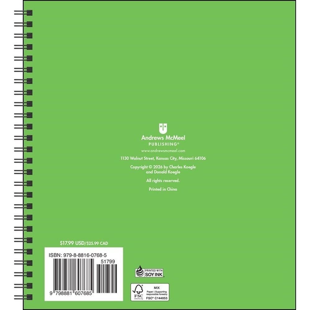 Left Handers 2027 Engagement Planner Sixth Alternate Image