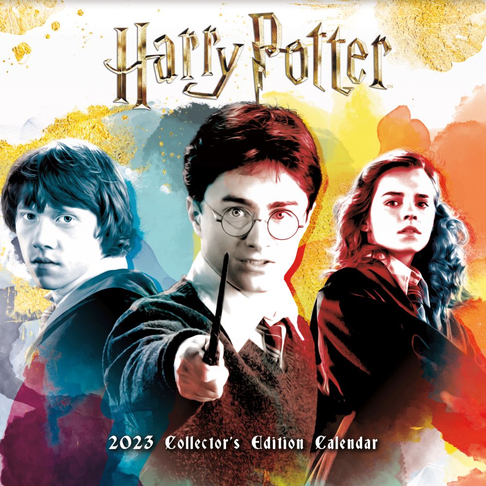 Harry Potter Collectors Ed 2023 Wall Calendar