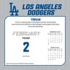 image MLB Los Angeles Dodgers 2027 Desk Calendar Third Alternate Image