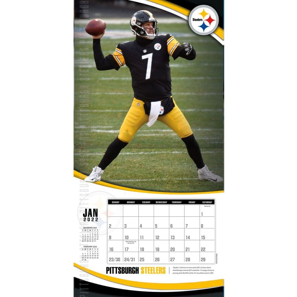 Steeler 2022 Schedule Pittsburgh Steelers 2022 Wall Calendar - Calendars.com