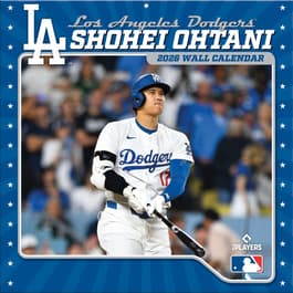 image MLB Shohei Ohtani 2026 Wall Calendar Main Product Image