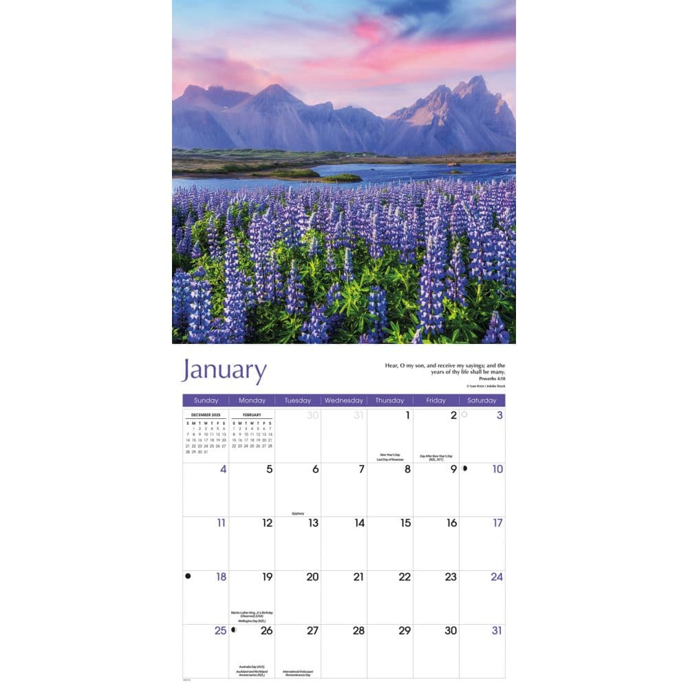 Blessings 2026 Wall Calendar Second Alternate Image 