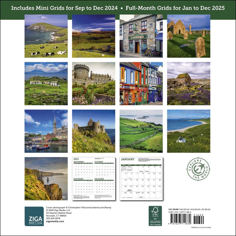 Irish Country 2025 Wall Calendar First Alternate Image width=&quot;1000&quot; height=&quot;1000&quot;