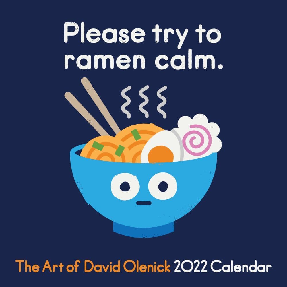 Art of David Olenick 2022 Wall Calendar