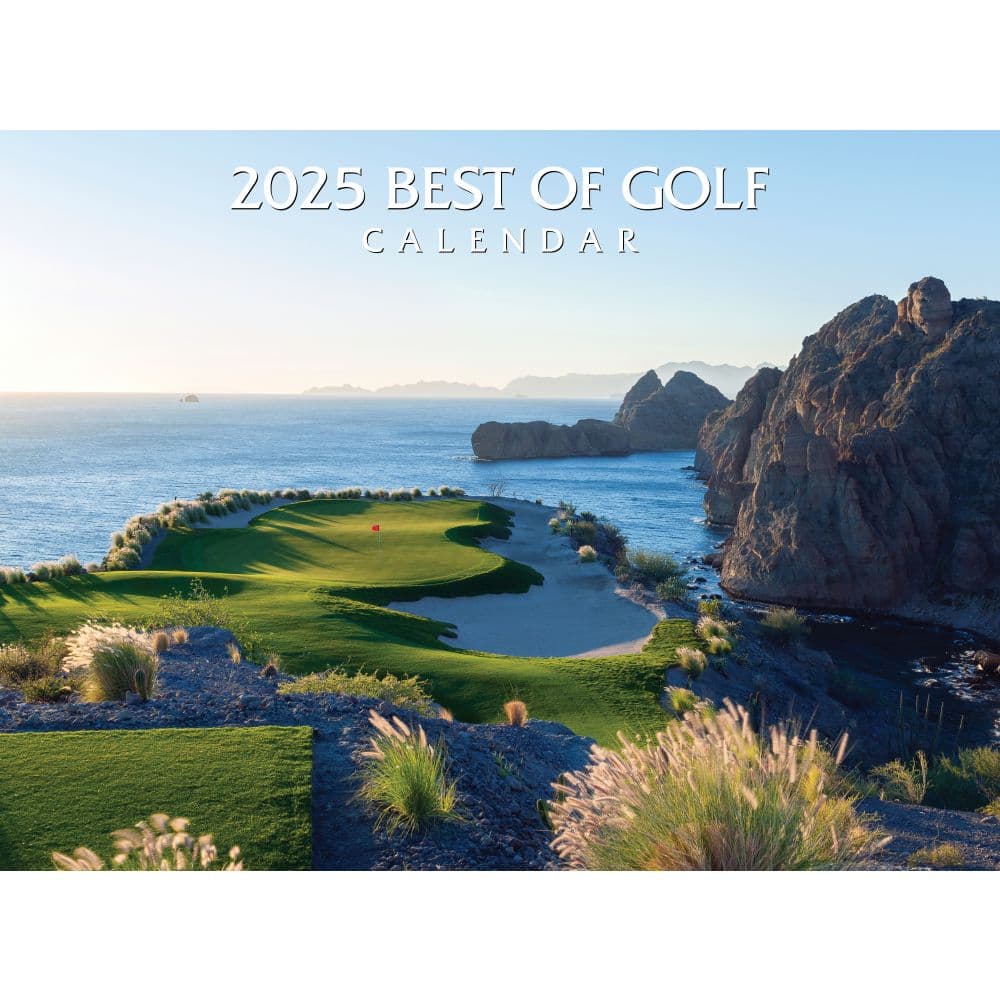 Golf 2025 Wall Calendar Main Image