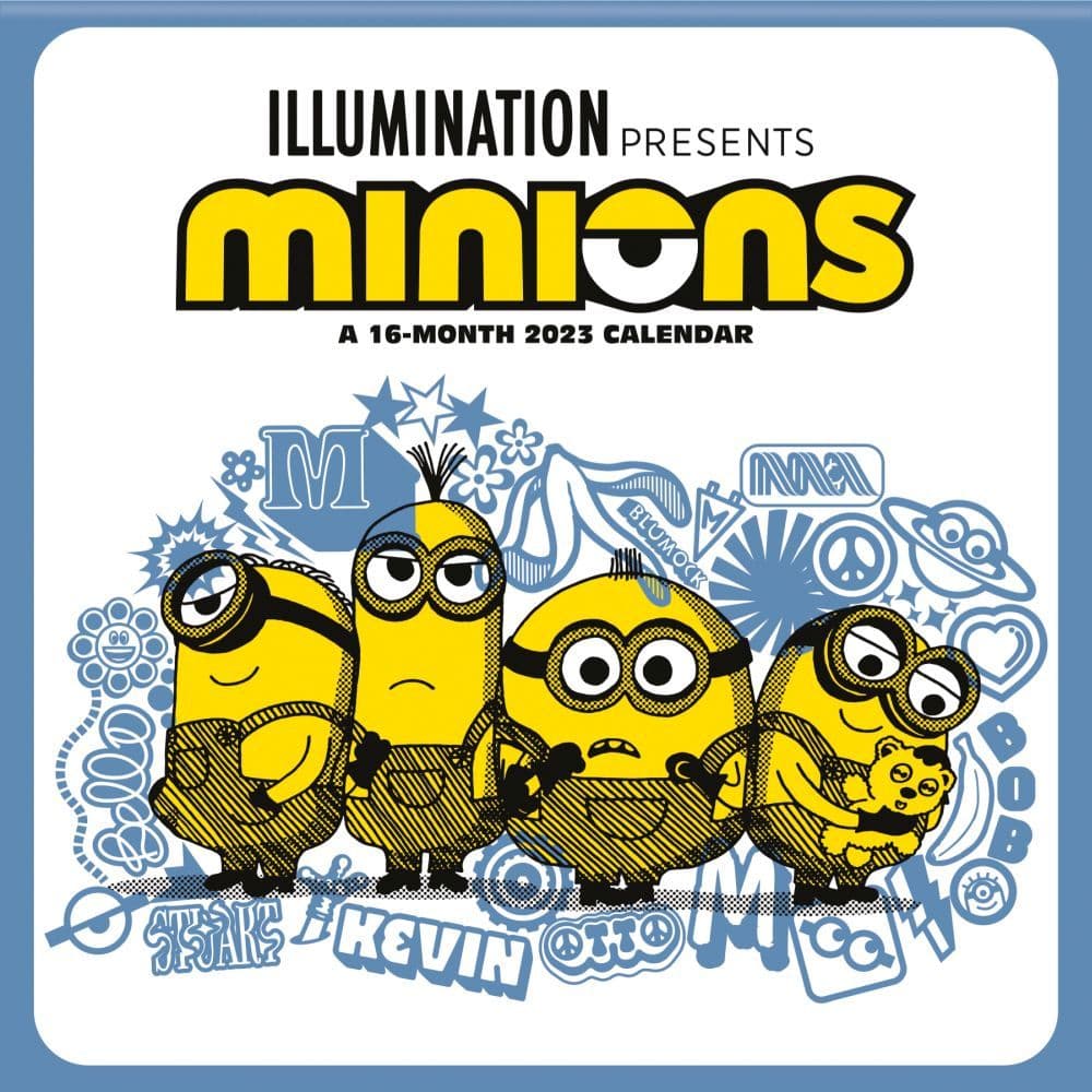 Minion Calendar 2023 Minions 2 2023 Wall Calendar - Calendars.com