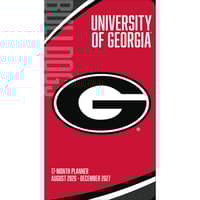 image Georgia Bulldogs 2027 17 Month Pocket Planner Main Product Image