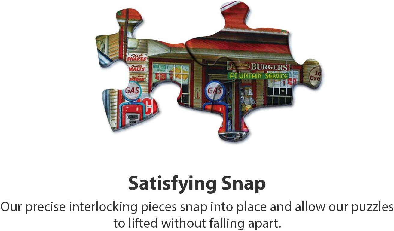 Hot Rod Cafe 1000 Piece Puzzle