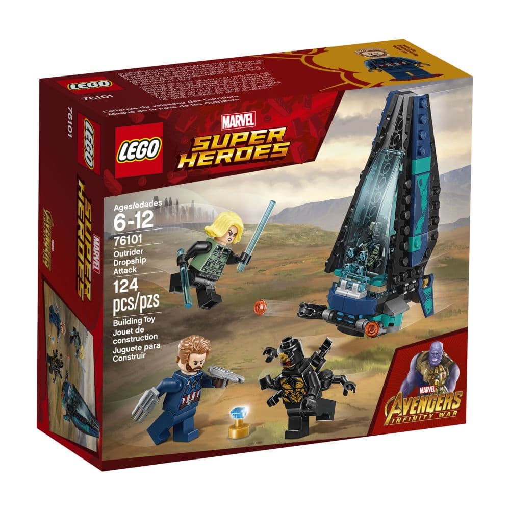 LEGO Marvel Super Heroes Outrider Dropship Attack Main Image