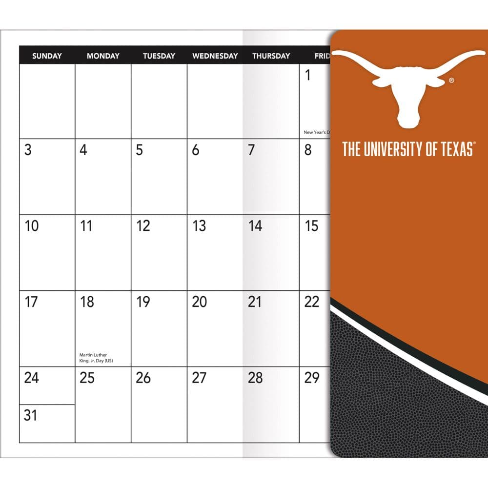 Texas Longhorns 2027 17 Month Pocket Planner Fifth Alternate Image